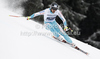 Andreas Romar of Finland skiing in men downhill race of Audi FIS Alpine skiing World cup in Garmisch-Partenkirchen, Germany. Men downhill race of Audi FIS Alpine skiing World cup, was held in Garmisch-Partenkirchen, Germany, on Saturday, 28th of January 2012.
