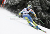 Gasper Markic of Slovenia skiing in men downhill race of Audi FIS Alpine skiing World cup in Garmisch-Partenkirchen, Germany. Men downhill race of Audi FIS Alpine skiing World cup, was held in Garmisch-Partenkirchen, Germany, on Saturday, 28th of January 2012.
