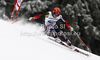 Natko Zrncic-Dim of Croatia skiing in men downhill race of Audi FIS Alpine skiing World cup in Garmisch-Partenkirchen, Germany. Men downhill race of Audi FIS Alpine skiing World cup, was held in Garmisch-Partenkirchen, Germany, on Saturday, 28th of January 2012.
