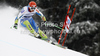 Andrej Krizaj of Slovenia skiing in men downhill race of Audi FIS Alpine skiing World cup in Garmisch-Partenkirchen, Germany. Men downhill race of Audi FIS Alpine skiing World cup, was held in Garmisch-Partenkirchen, Germany, on Saturday, 28th of January 2012.
