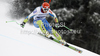 Andrej Krizaj of Slovenia skiing in men downhill race of Audi FIS Alpine skiing World cup in Garmisch-Partenkirchen, Germany. Men downhill race of Audi FIS Alpine skiing World cup, was held in Garmisch-Partenkirchen, Germany, on Saturday, 28th of January 2012.
