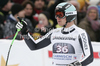 Andreas Sander of Germany reacts in finish of men downhill race of Audi FIS Alpine skiing World cup in Garmisch-Partenkirchen, Germany. Men downhill race of Audi FIS Alpine skiing World cup, was held in Garmisch-Partenkirchen, Germany, on Saturday, 28th of January 2012.
