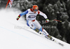 Winner Didier Cuche of Switzerland skiing in men downhill race of Audi FIS Alpine skiing World cup in Garmisch-Partenkirchen, Germany. Men downhill race of Audi FIS Alpine skiing World cup, was held in Garmisch-Partenkirchen, Germany, on Saturday, 28th of January 2012.
