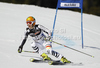 Lena Duerr of Germany skiing in first run of women giant slalom race of Audi FIS Alpine skiing World cup in Ofterschwang, Germany. Women giant slalom race of Audi FIS Alpine skiing World cup, which replaced canceled race of Soldeau, Andora, was held in Ofterschwang, Germany, on Friday, 2nd of March 2012.
