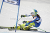 Mateja Robnik of Slovenia skiing in first run of women giant slalom race of Audi FIS Alpine skiing World cup in Ofterschwang, Germany. Women giant slalom race of Audi FIS Alpine skiing World cup, which replaced canceled race of Soldeau, Andora, was held in Ofterschwang, Germany, on Friday, 2nd of March 2012.
