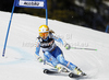 Veronica Smedh of Sweden skiing in first run of women giant slalom race of Audi FIS Alpine skiing World cup in Ofterschwang, Germany. Women giant slalom race of Audi FIS Alpine skiing World cup, which replaced canceled race of Soldeau, Andora, was held in Ofterschwang, Germany, on Friday, 2nd of March 2012.
