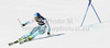 Tanja Poutiainen of Finland skiing in first run of women giant slalom race of Audi FIS Alpine skiing World cup in Ofterschwang, Germany. Women giant slalom race of Audi FIS Alpine skiing World cup, which replaced canceled race of Soldeau, Andora, was held in Ofterschwang, Germany, on Friday, 2nd of March 2012.
