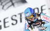 Tanja Poutiainen of Finland reacts in finish of second run of women giant slalom race of Audi FIS Alpine skiing World cup in Ofterschwang, Germany. Women giant slalom race of Audi FIS Alpine skiing World cup, which replaced canceled race of Soldeau, Andora, was held in Ofterschwang, Germany, on Friday, 2nd of March 2012.

