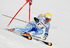 Jessica Lindell-Vikarby of Sweden skiing in first run of women giant slalom race of Audi FIS Alpine skiing World cup in Ofterschwang, Germany. Women giant slalom race of Audi FIS Alpine skiing World cup was held in Ofterschwang, Germany, on Saturday, 3rd of March 2012.

