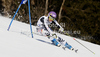 Maria Hoefl-Riesch of Germany skiing in first run of women giant slalom race of Audi FIS Alpine skiing World cup in Ofterschwang, Germany. Women giant slalom race of Audi FIS Alpine skiing World cup was held in Ofterschwang, Germany, on Saturday, 3rd of March 2012.
