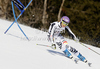 Maria Hoefl-Riesch of Germany skiing in first run of women giant slalom race of Audi FIS Alpine skiing World cup in Ofterschwang, Germany. Women giant slalom race of Audi FIS Alpine skiing World cup was held in Ofterschwang, Germany, on Saturday, 3rd of March 2012.
