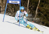Tanja Poutiainen of Finland skiing in first run of women giant slalom race of Audi FIS Alpine skiing World cup in Ofterschwang, Germany. Women giant slalom race of Audi FIS Alpine skiing World cup was held in Ofterschwang, Germany, on Saturday, 3rd of March 2012.
