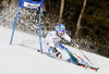 Irene Curtoni of Italy skiing in first run of women giant slalom race of Audi FIS Alpine skiing World cup in Ofterschwang, Germany. Women giant slalom race of Audi FIS Alpine skiing World cup was held in Ofterschwang, Germany, on Saturday, 3rd of March 2012.
