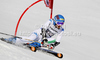 Irene Curtoni of Italy skiing in first run of women giant slalom race of Audi FIS Alpine skiing World cup in Ofterschwang, Germany. Women giant slalom race of Audi FIS Alpine skiing World cup was held in Ofterschwang, Germany, on Saturday, 3rd of March 2012.
