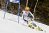 Lena Duerr of Germany skiing in first run of women giant slalom race of Audi FIS Alpine skiing World cup in Ofterschwang, Germany. Women giant slalom race of Audi FIS Alpine skiing World cup was held in Ofterschwang, Germany, on Saturday, 3rd of March 2012.
