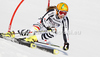 Lena Duerr of Germany skiing in first run of women giant slalom race of Audi FIS Alpine skiing World cup in Ofterschwang, Germany. Women giant slalom race of Audi FIS Alpine skiing World cup was held in Ofterschwang, Germany, on Saturday, 3rd of March 2012.
