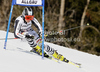 Veronika Staber of Germany skiing in first run of women giant slalom race of Audi FIS Alpine skiing World cup in Ofterschwang, Germany. Women giant slalom race of Audi FIS Alpine skiing World cup was held in Ofterschwang, Germany, on Saturday, 3rd of March 2012.
