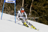 Veronika Staber of Germany skiing in first run of women giant slalom race of Audi FIS Alpine skiing World cup in Ofterschwang, Germany. Women giant slalom race of Audi FIS Alpine skiing World cup was held in Ofterschwang, Germany, on Saturday, 3rd of March 2012.
