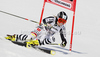Veronika Staber of Germany skiing in first run of women giant slalom race of Audi FIS Alpine skiing World cup in Ofterschwang, Germany. Women giant slalom race of Audi FIS Alpine skiing World cup was held in Ofterschwang, Germany, on Saturday, 3rd of March 2012.
