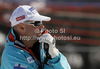 Finnish head coach, Christian Thoma in finish of second run of women giant slalom race of Audi FIS Alpine skiing World cup in Ofterschwang, Germany. Women giant slalom race of Audi FIS Alpine skiing World cup was held in Ofterschwang, Germany, on Saturday, 3rd of March 2012.
