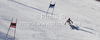 Winner Viktoria Rebensburg of Germany skiing in second run of women giant slalom race of Audi FIS Alpine skiing World cup in Ofterschwang, Germany. Women giant slalom race of Audi FIS Alpine skiing World cup was held in Ofterschwang, Germany, on Saturday, 3rd of March 2012.
