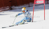 Veronica Smedh of Sweden skiing in first run of women giant slalom race of Audi FIS Alpine skiing World cup in Ofterschwang, Germany. Women giant slalom race of Audi FIS Alpine skiing World cup was held in Ofterschwang, Germany, on Saturday, 3rd of March 2012.
