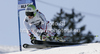 Anna Fenninger of Austria skiing in second run of women giant slalom race of Audi FIS Alpine skiing World cup in Ofterschwang, Germany. Women giant slalom race of Audi FIS Alpine skiing World cup was held in Ofterschwang, Germany, on Saturday, 3rd of March 2012.
