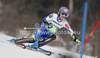 Tina Maze of Slovenia skiing in first run of women slalom race of Audi FIS Alpine skiing World cup in Ofterschwang, Germany. Women slalom race of Audi FIS Alpine skiing World cup was held in Ofterschwang, Germany, on Sunday, 4th of March 2012.
