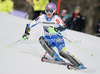 Tina Maze of Slovenia skiing in first run of women slalom race of Audi FIS Alpine skiing World cup in Ofterschwang, Germany. Women slalom race of Audi FIS Alpine skiing World cup was held in Ofterschwang, Germany, on Sunday, 4th of March 2012.

