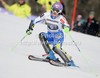 Tina Maze of Slovenia skiing in first run of women slalom race of Audi FIS Alpine skiing World cup in Ofterschwang, Germany. Women slalom race of Audi FIS Alpine skiing World cup was held in Ofterschwang, Germany, on Sunday, 4th of March 2012.
