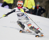 Christina Geiger of Germany skiing in first run of women slalom race of Audi FIS Alpine skiing World cup in Ofterschwang, Germany. Women slalom race of Audi FIS Alpine skiing World cup was held in Ofterschwang, Germany, on Sunday, 4th of March 2012.
