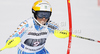 Frida Hansdotter of Sweden skiing in first run of women slalom race of Audi FIS Alpine skiing World cup in Ofterschwang, Germany. Women slalom race of Audi FIS Alpine skiing World cup was held in Ofterschwang, Germany, on Sunday, 4th of March 2012.
