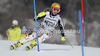 Lena Duerr of Germany skiing in first run of women slalom race of Audi FIS Alpine skiing World cup in Ofterschwang, Germany. Women slalom race of Audi FIS Alpine skiing World cup was held in Ofterschwang, Germany, on Sunday, 4th of March 2012.
