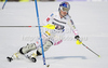 Lindsey Vonn of USA skiing in first run of women slalom race of Audi FIS Alpine skiing World cup in Ofterschwang, Germany. Women slalom race of Audi FIS Alpine skiing World cup was held in Ofterschwang, Germany, on Sunday, 4th of March 2012.
