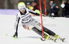 Fanny Chmelar of Germany skiing in first run of women slalom race of Audi FIS Alpine skiing World cup in Ofterschwang, Germany. Women slalom race of Audi FIS Alpine skiing World cup was held in Ofterschwang, Germany, on Sunday, 4th of March 2012.
