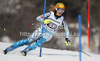 Resi Stiegler of USA skiing in first run of women slalom race of Audi FIS Alpine skiing World cup in Ofterschwang, Germany. Women slalom race of Audi FIS Alpine skiing World cup was held in Ofterschwang, Germany, on Sunday, 4th of March 2012.
