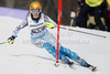 Resi Stiegler of USA skiing in first run of women slalom race of Audi FIS Alpine skiing World cup in Ofterschwang, Germany. Women slalom race of Audi FIS Alpine skiing World cup was held in Ofterschwang, Germany, on Sunday, 4th of March 2012.
