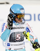 Fourth placed Tanja Poutiainen of Finland reacts in finish of second run of women slalom race of Audi FIS Alpine skiing World cup in Ofterschwang, Germany. Women slalom race of Audi FIS Alpine skiing World cup was held in Ofterschwang, Germany, on Sunday, 4th of March 2012.
