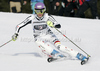 Maria Hoefl-Riesch of Germany skiing in first run of women slalom race of Audi FIS Alpine skiing World cup in Ofterschwang, Germany. Women slalom race of Audi FIS Alpine skiing World cup was held in Ofterschwang, Germany, on Sunday, 4th of March 2012.
