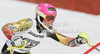 Marie-Michele Gagnon of Canada skiing in first run of women slalom race of Audi FIS Alpine skiing World cup in Ofterschwang, Germany. Women slalom race of Audi FIS Alpine skiing World cup was held in Ofterschwang, Germany, on Sunday, 4th of March 2012.
