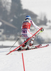 Marlies Schild of Austria skiing in second run of women slalom race of Audi FIS Alpine skiing World cup in Ofterschwang, Germany. Women slalom race of Audi FIS Alpine skiing World cup was held in Ofterschwang, Germany, on Sunday, 4th of March 2012.
