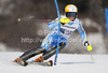 Frida Hansdotter of Sweden skiing in first run of women slalom race of Audi FIS Alpine skiing World cup in Ofterschwang, Germany. Women slalom race of Audi FIS Alpine skiing World cup was held in Ofterschwang, Germany, on Sunday, 4th of March 2012.

