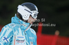 Forerunner Andreas Romar of Finland during inspection of first run of men giant slalom race of Audi FIS Alpine skiing World cup in Kranjska Gora, Slovenia. Men slalom race of Audi FIS Alpine skiing World cup was held in Kranjska Gora, Slovenia, on Saturday, 10th of March 2012.
