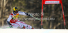 Marcel Hirscher of Austria skiing in first run of men giant slalom race of Audi FIS Alpine skiing World cup in Kranjska Gora, Slovenia. Men slalom race of Audi FIS Alpine skiing World cup was held in Kranjska Gora, Slovenia, on Saturday, 10th of March 2012.
