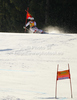 Philipp Schoerghofer of Austria skiing in first run of men giant slalom race of Audi FIS Alpine skiing World cup in Kranjska Gora, Slovenia. Men slalom race of Audi FIS Alpine skiing World cup was held in Kranjska Gora, Slovenia, on Saturday, 10th of March 2012.
