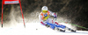 Alexis Pinturault of France skiing in first run of men giant slalom race of Audi FIS Alpine skiing World cup in Kranjska Gora, Slovenia. Men slalom race of Audi FIS Alpine skiing World cup was held in Kranjska Gora, Slovenia, on Saturday, 10th of March 2012.
