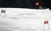 Ted Ligety of USA skiing in first run of men giant slalom race of Audi FIS Alpine skiing World cup in Kranjska Gora, Slovenia. Men slalom race of Audi FIS Alpine skiing World cup was held in Kranjska Gora, Slovenia, on Saturday, 10th of March 2012.
