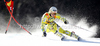 Kjetil Jansrud of Norway skiing in first run of men giant slalom race of Audi FIS Alpine skiing World cup in Kranjska Gora, Slovenia. Men slalom race of Audi FIS Alpine skiing World cup was held in Kranjska Gora, Slovenia, on Saturday, 10th of March 2012.
