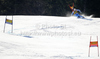 Andre Myhrer of Sweden skiing in first run of men giant slalom race of Audi FIS Alpine skiing World cup in Kranjska Gora, Slovenia. Men slalom race of Audi FIS Alpine skiing World cup was held in Kranjska Gora, Slovenia, on Saturday, 10th of March 2012.
