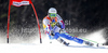 Steve Missillier of France skiing in first run of men giant slalom race of Audi FIS Alpine skiing World cup in Kranjska Gora, Slovenia. Men slalom race of Audi FIS Alpine skiing World cup was held in Kranjska Gora, Slovenia, on Saturday, 10th of March 2012.
